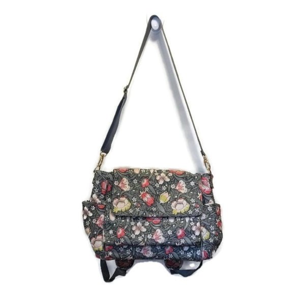 Pottery Barn Kids Handbags - Pottery Barn Kids Liberty London Fabrics Floral Adjustable Strap Diaper Bag